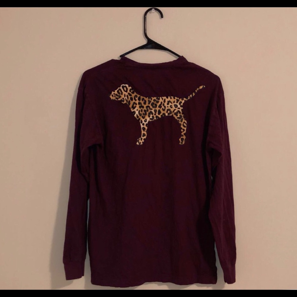 Long sleeve Pink t-shirt